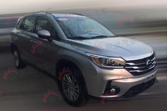两款动力 广汽传祺GS4量产车无伪谍照