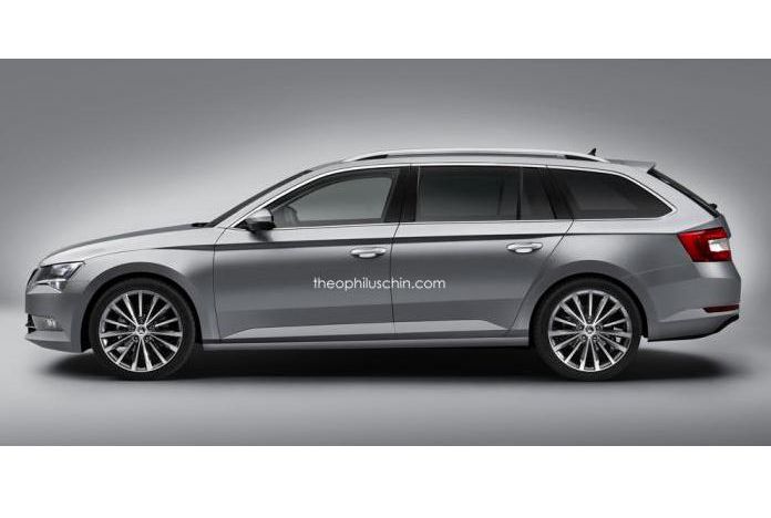 斯柯达速派多款衍生车假想图曝光