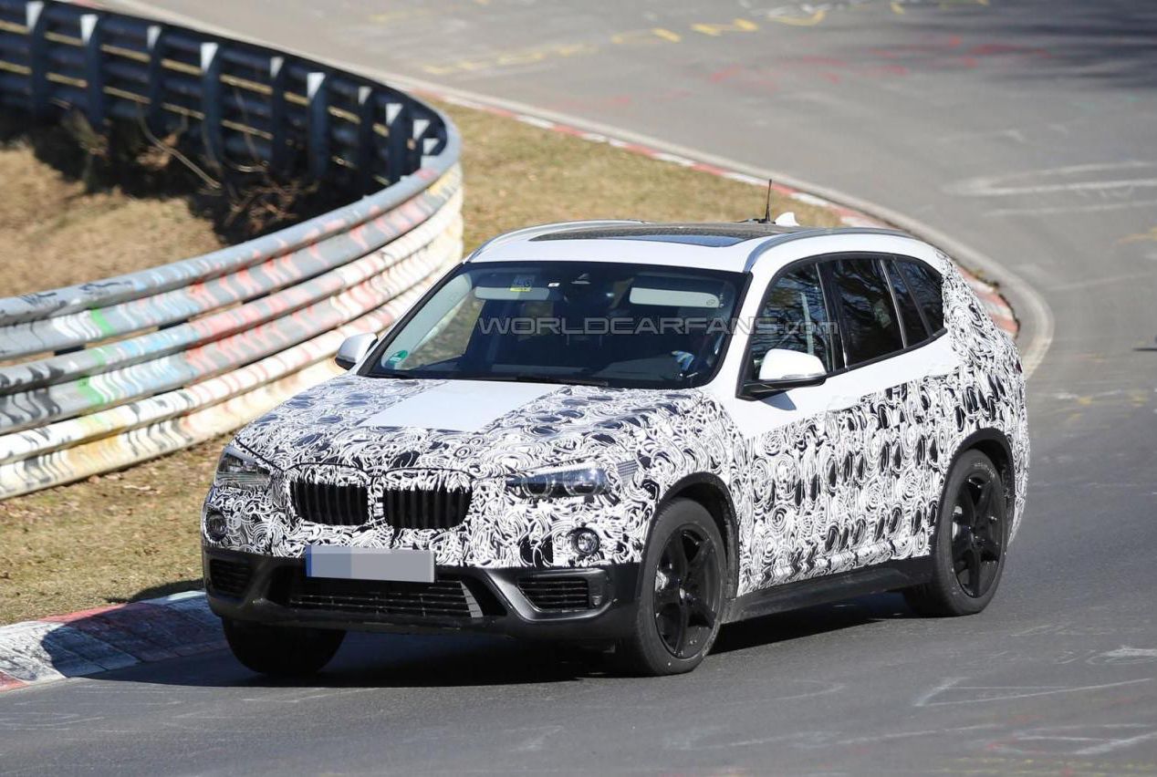 宝马X1最新谍照曝光 法兰克福车展首发