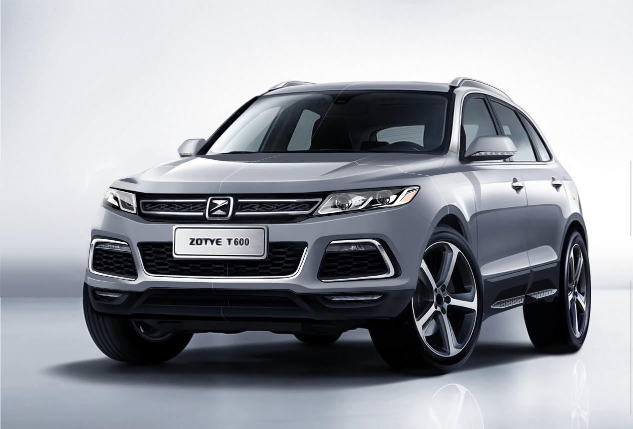 众泰T600运动版设计图曝光 将下半年上市