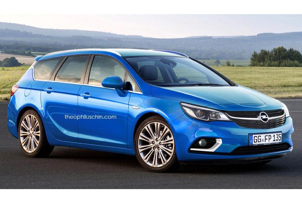 新一代欧宝雅特ST旅行版假想图曝光