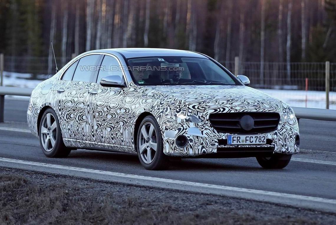 新一代奔驰E级更轻更环保 2016年上市