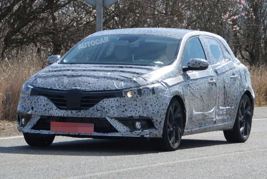 新一代雷诺梅甘娜谍照曝光 明年初上市