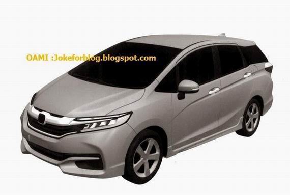 新一代本田飞度旅行版专利图曝光