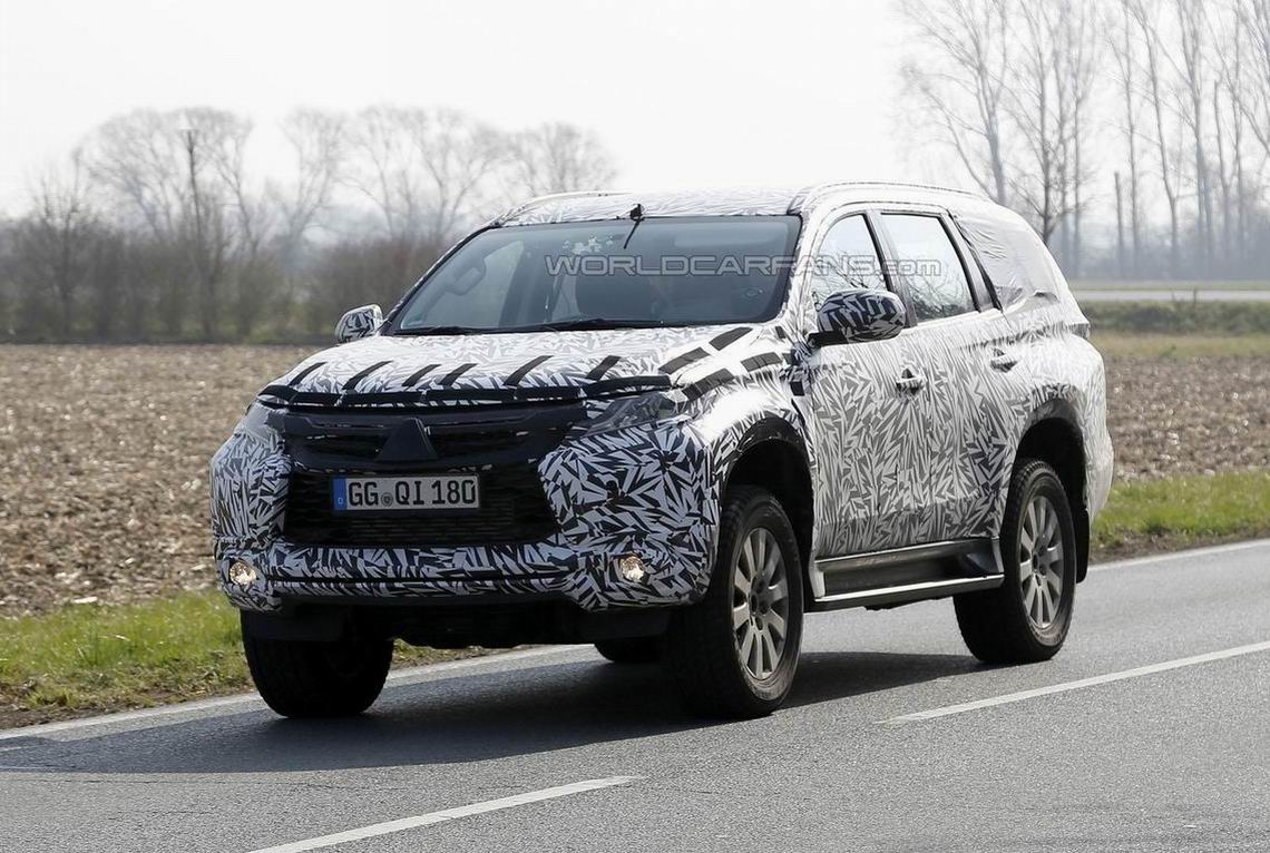 新一代三菱帕杰罗谍照曝光