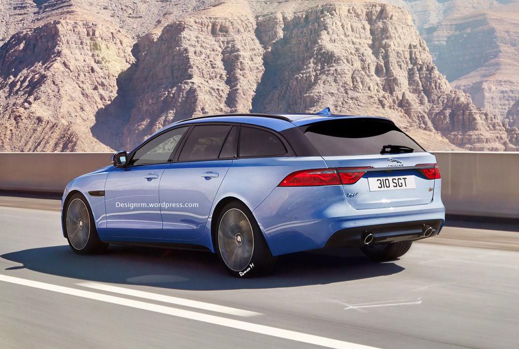 捷豹XF Sportbrake假想图曝光 明年推出