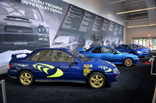 斯巴鲁STI纽约展台秀场