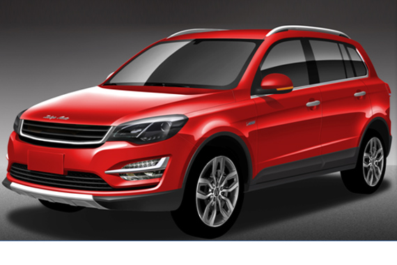 众泰全新A级SUV定妆照曝光