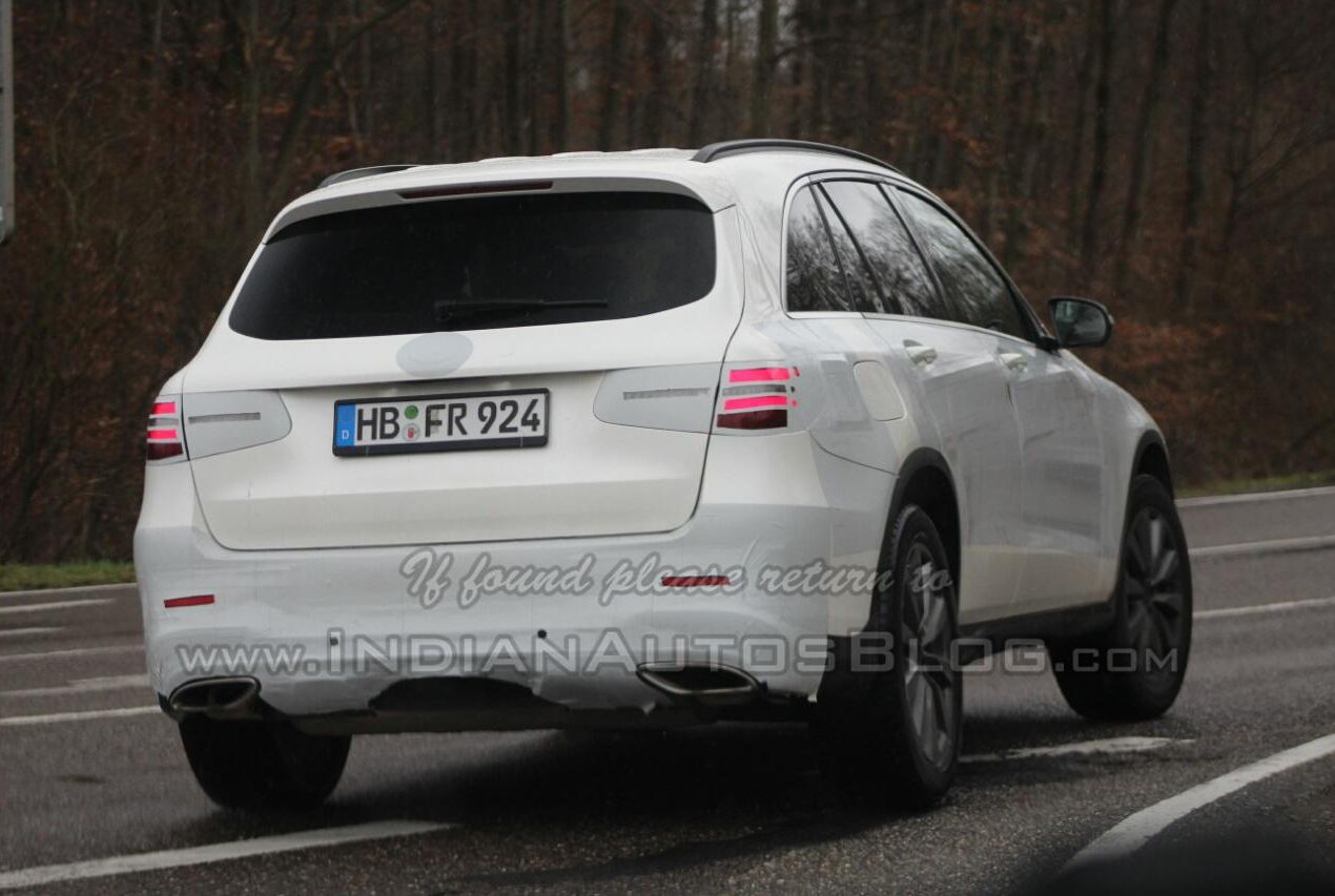 奔驰GLC最新谍照曝光 预计6月首发