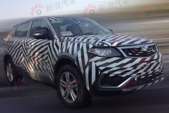 年内上市 吉利NL-3谍照曝光