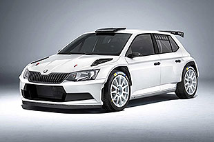 FIA认证 斯柯达Fabia R5量产版拉力赛车