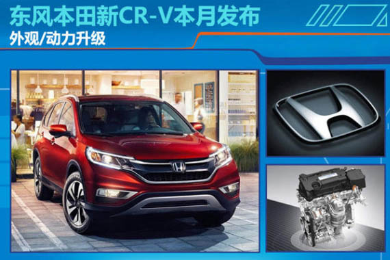 东风本田新CR-V本月发布 外观/动力升级