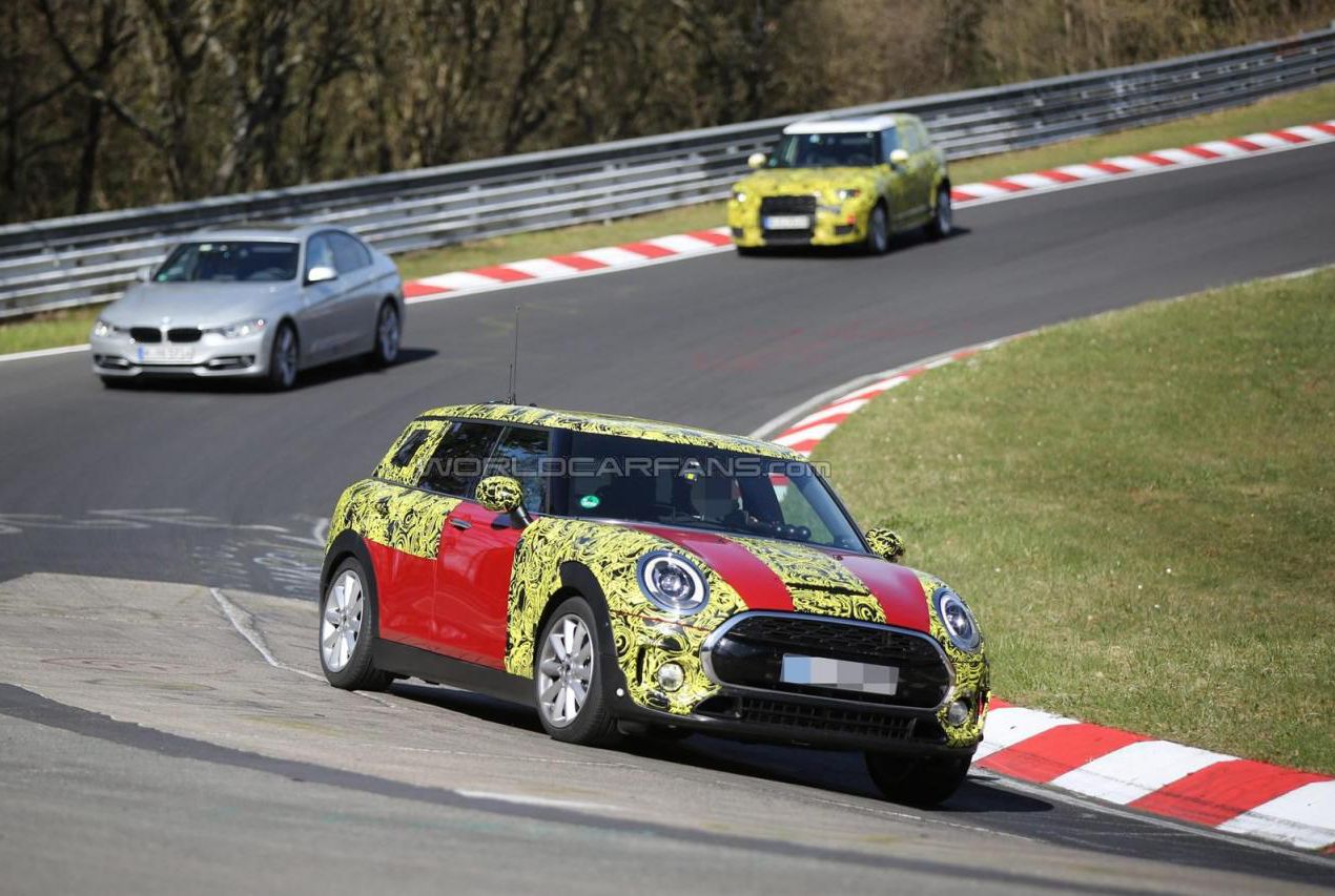 新MINI Clubman S最新谍照 或9月首发