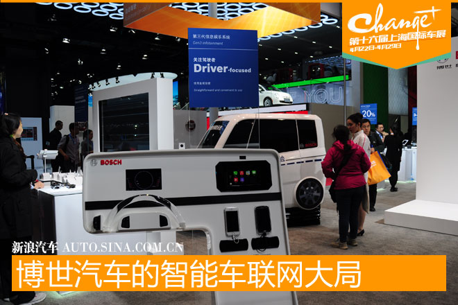 车展技术解密 博世汽车的车联网大局