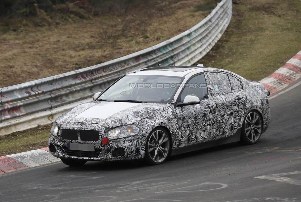 宝马1系轿车路试谍照曝光 年底发布