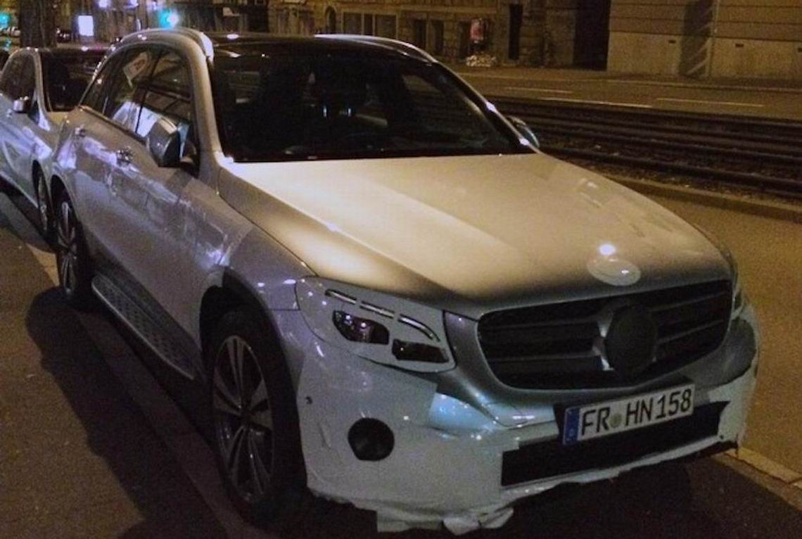 全新奔驰GLC量产版谍照曝光