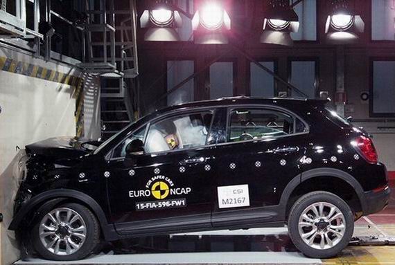 菲亚特500X获Euro-NCAP四星安全评级