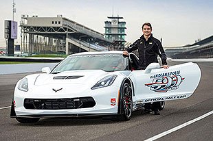 克尔维特Z06开道车备战2015 Indy 500