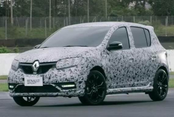 雷诺发布Sandero RS预热图 年内上市