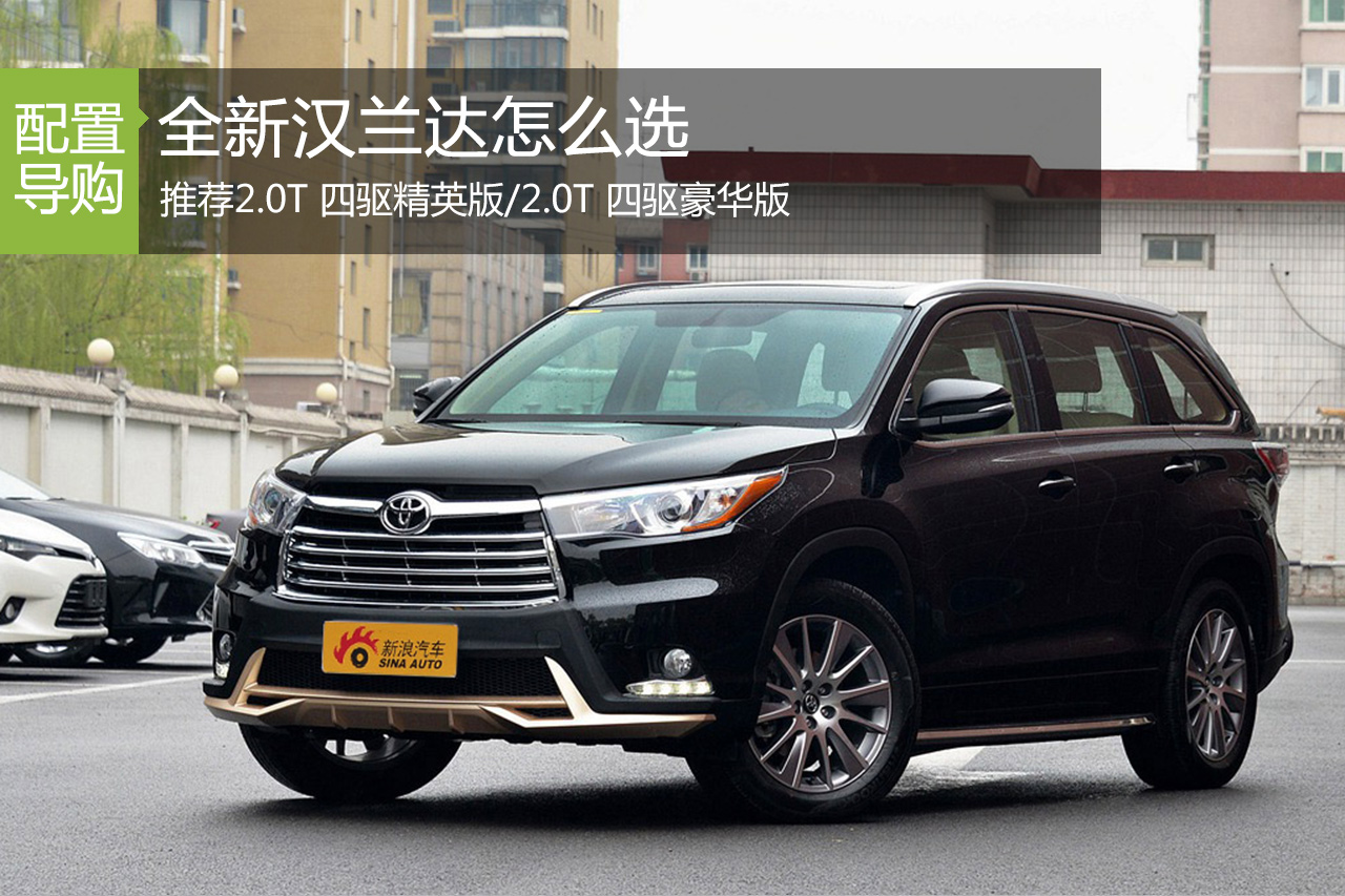 新汉兰达怎么选 推荐2.0T四驱精英/豪华版