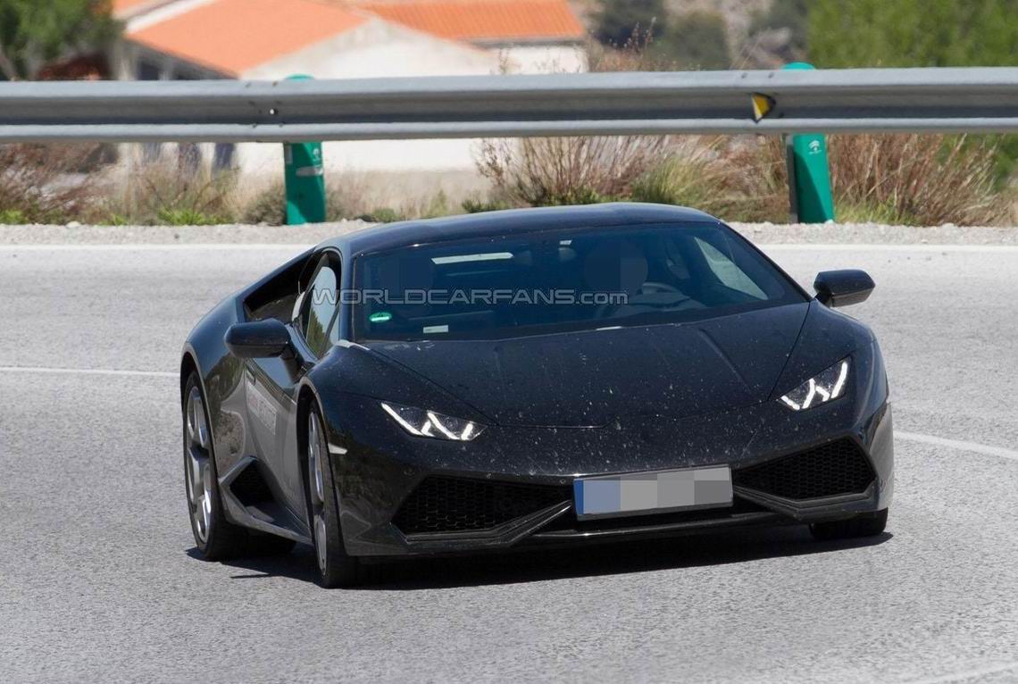 兰博基尼Huracan高性能版谍照曝光