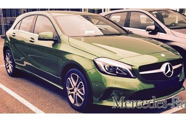 奔驰A级无伪装谍照曝光 9月上市