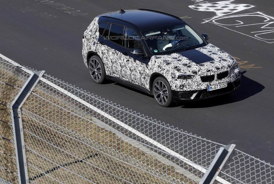 新一代宝马X1路试谍照曝光 今秋发布