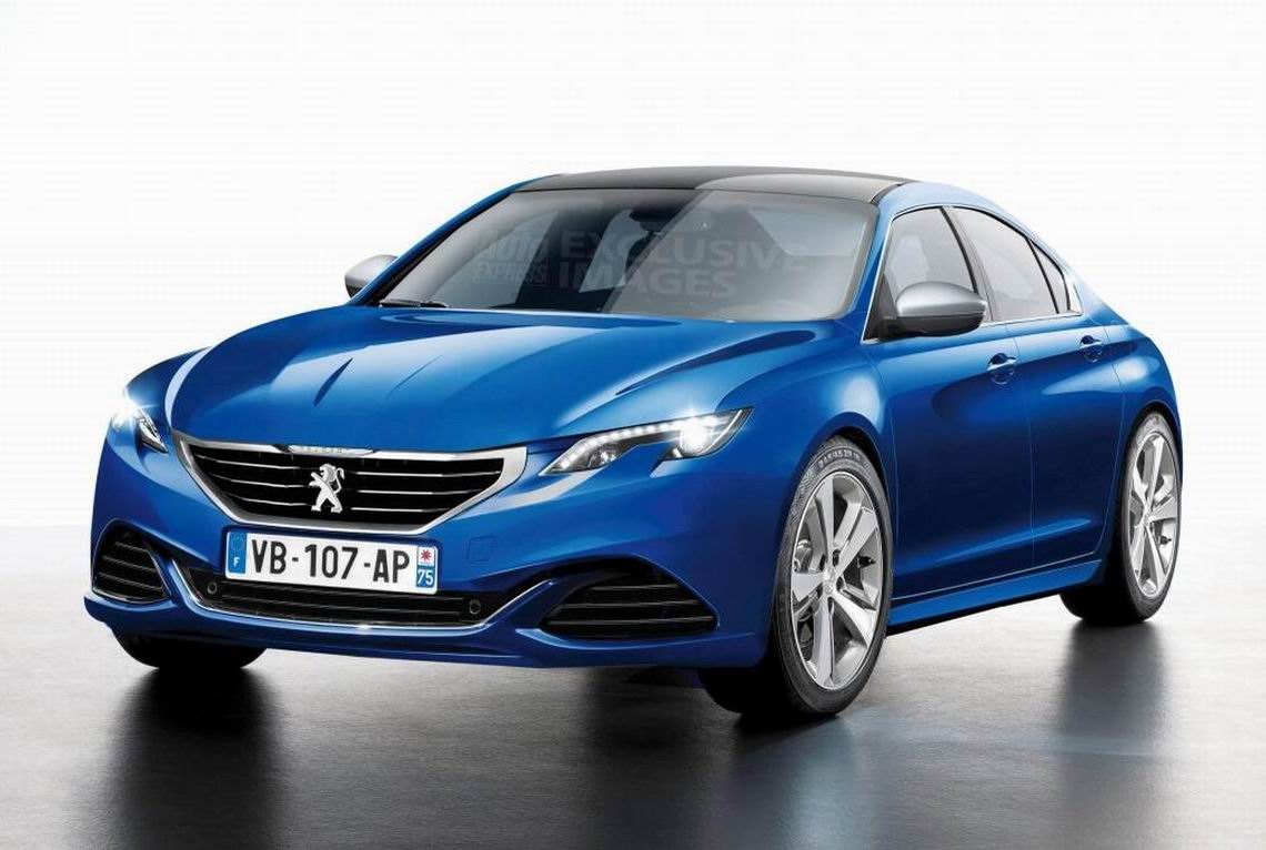 全新标致408 GT假想图曝光 基于EMP2平台