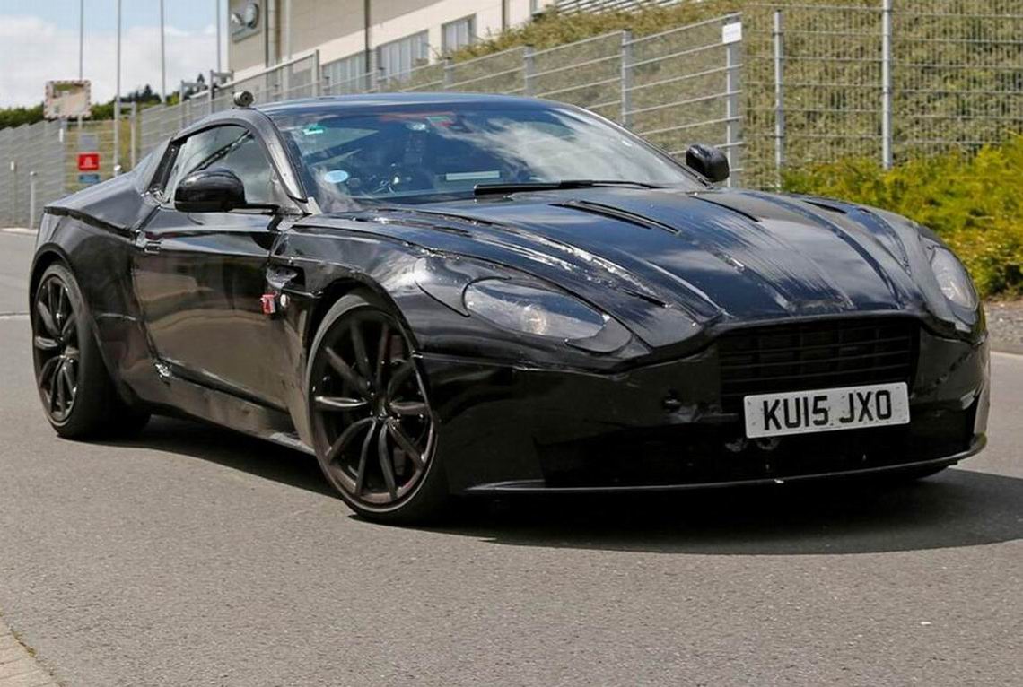 阿斯顿-马丁DB11谍照曝光 配备增压动力