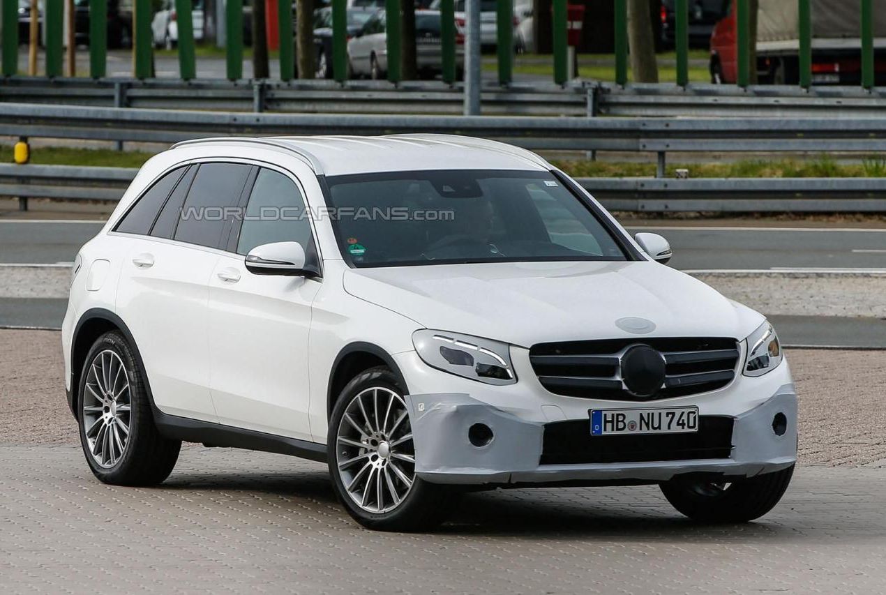 奔驰GLC最新谍照曝光 将于6月发布