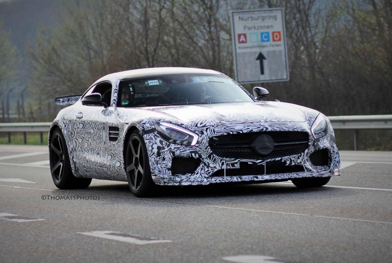 奔驰AMG GT高性能版谍照 或明年发布