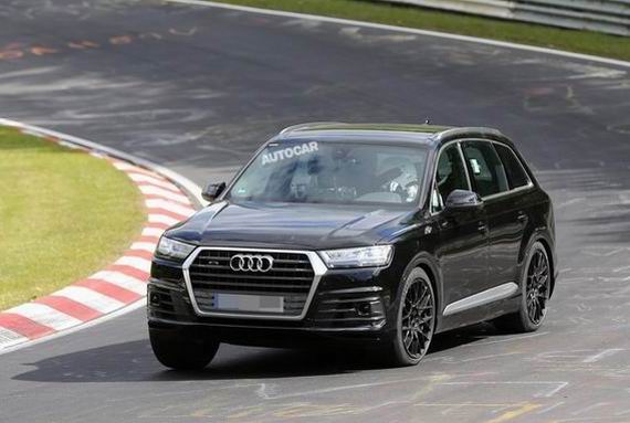 奥迪SQ7路试谍照曝光 2016年发布