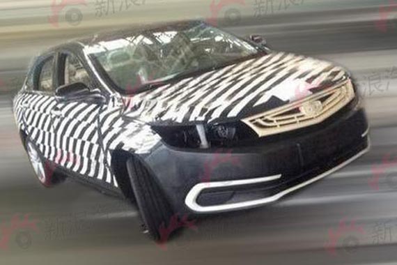 代号FE-5 吉利全新一代帝豪谍照