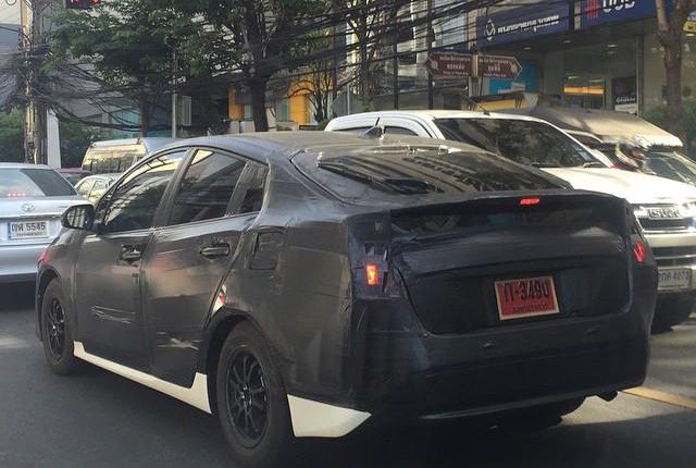 新一代丰田普锐斯谍照曝光 或年底投产