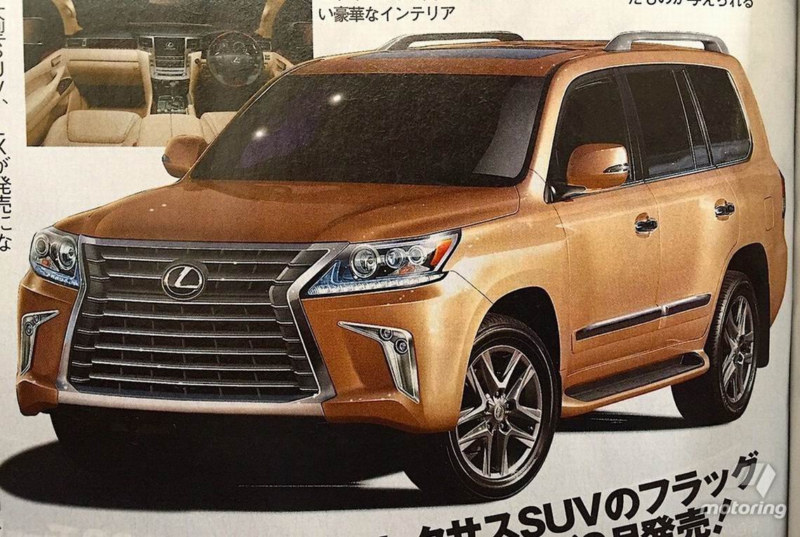 新款雷克萨斯LX 570曝光 年底上市
