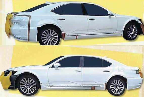 新款雷克萨斯LS曝光 新增LS500h