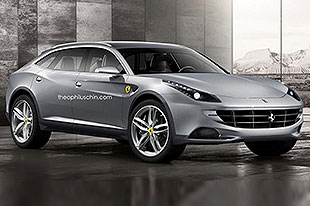 法拉利FX跨界车假想图曝光