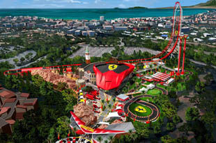 点燃车迷的兴奋 Ferrari Land动工