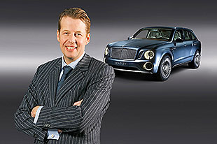 宾利任命史蒂芬西拉夫为新设计总监