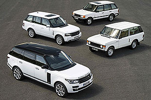 路虎为揽胜庆祝车型诞生四十五周年