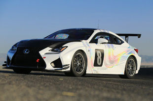 雷克萨斯RC F GT概念车出战派克峰爬山赛