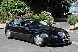 罕见布加迪EB112原型车惊现摩纳哥