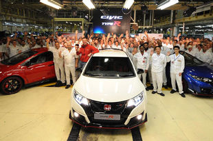 本田思域Type R量产下线