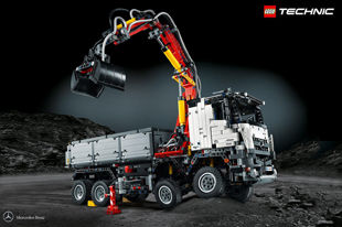 乐高发布奔驰Arocs 3245卡车