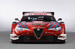 阿尔法·罗密欧发布Giulia DTM渲染图