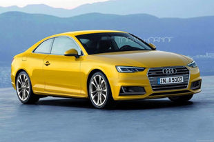 犀利且优雅 全新奥迪A5假想图曝光