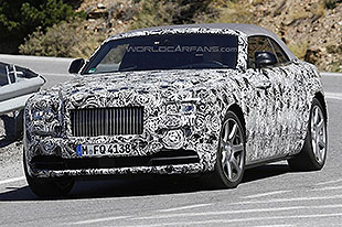劳斯莱斯Dawn谍照曝光 法兰克福首发