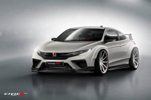 2018新一代思域Type-R假想图曝光