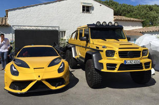 和谐的风马牛不相及 Mansory改F12与G63