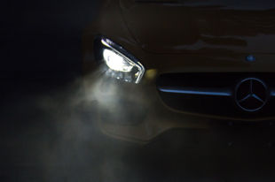 隐匿于暮光之中的夜行动物 试驾AMG GTS